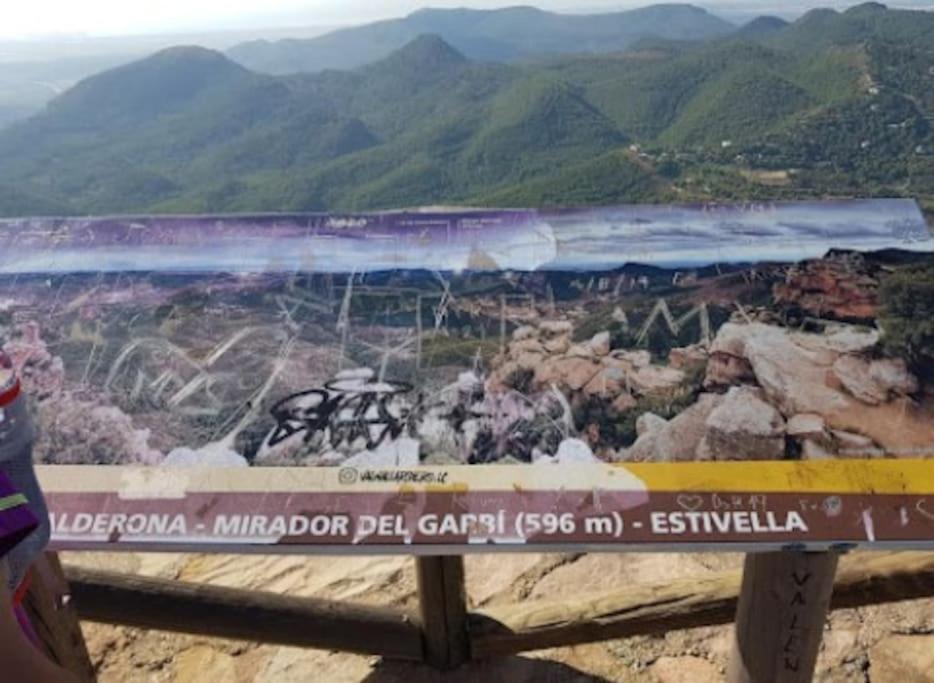 Piso Sierra Calderona A 15 Minutos Del Mar Estivella Apartment Екстериор снимка